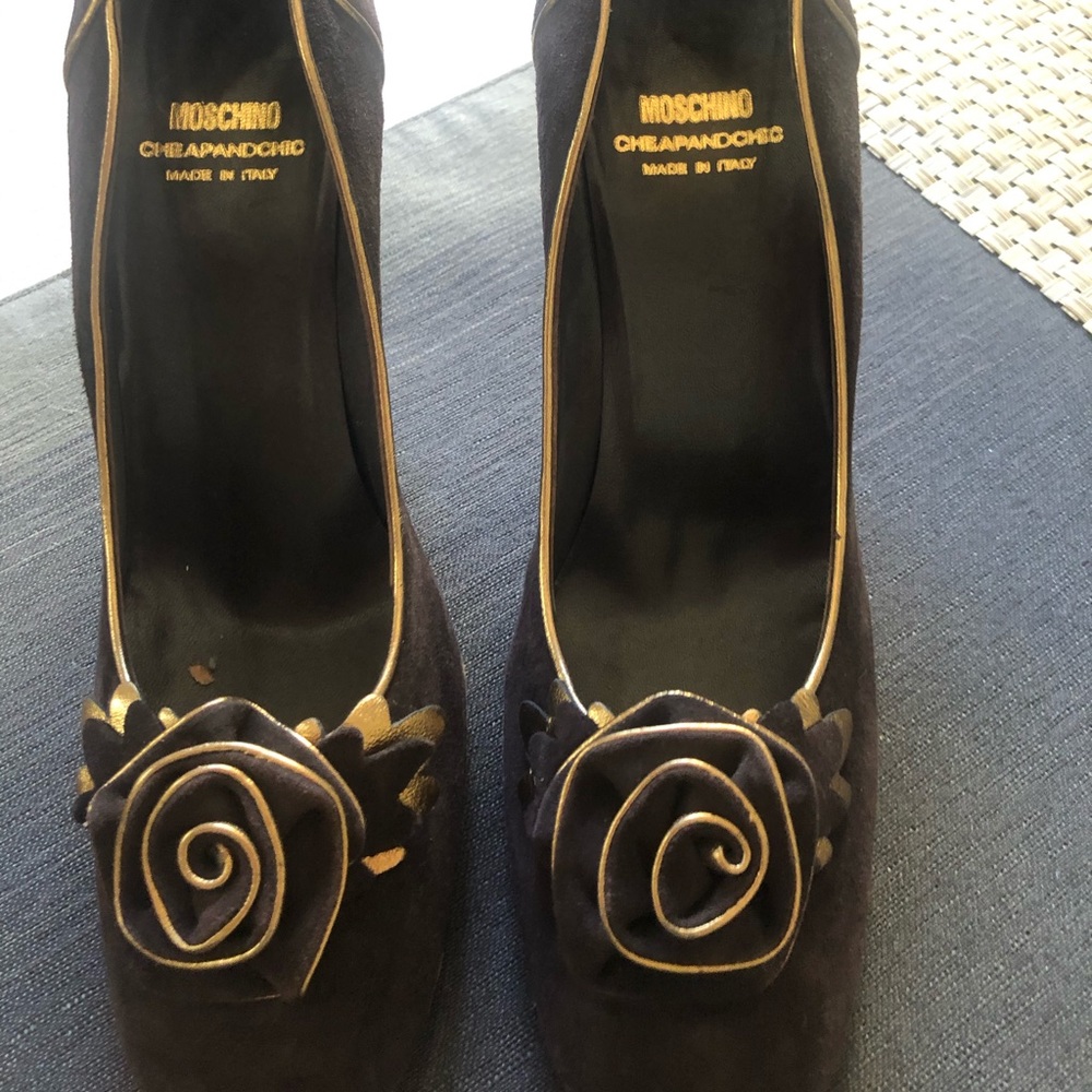 Italian Dress Moschino shoes
